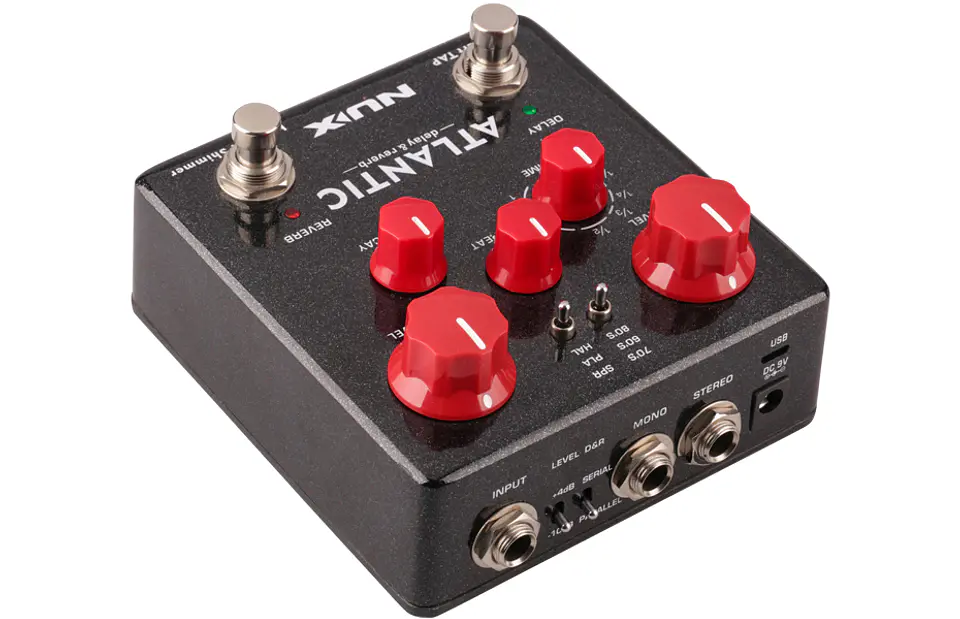 Pedal de Efectos NUX Delay y Reverb Atlantic NDR-5 3