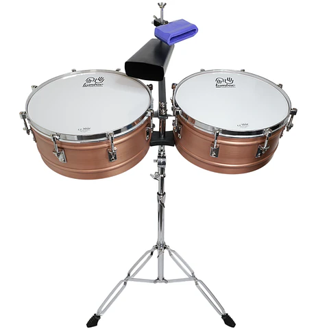 Timbaleta 14x15xH6.5'' deluxe copper Tumbao