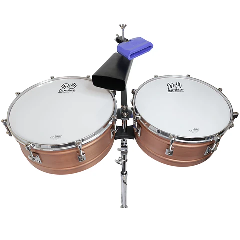Timbaleta 14x15xH6.5'' deluxe copper Tumbao