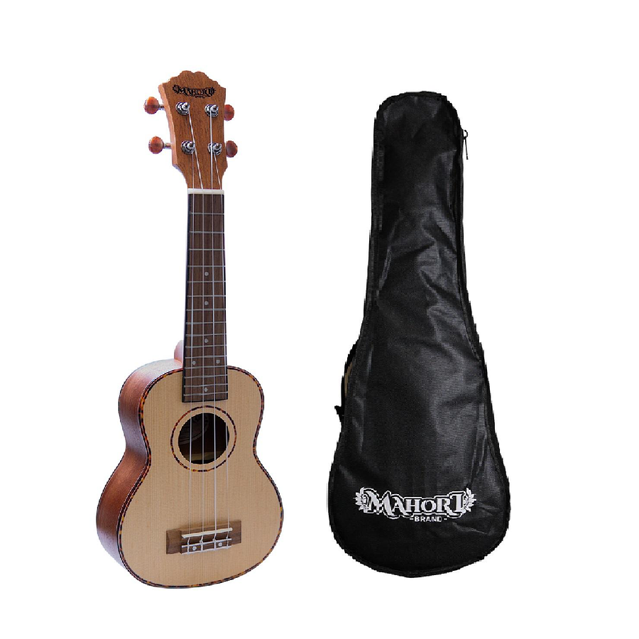 Ukelele Mahori Soprano + Funda MH-07-S
