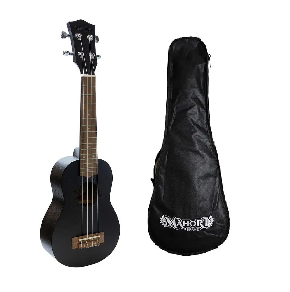 Ukelele Mahori Soprano+Funda MH-110-BK 1