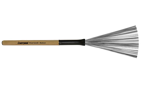 Baqueta Plumilla para Batería Liverpool Mediano Mango Madera VA-186