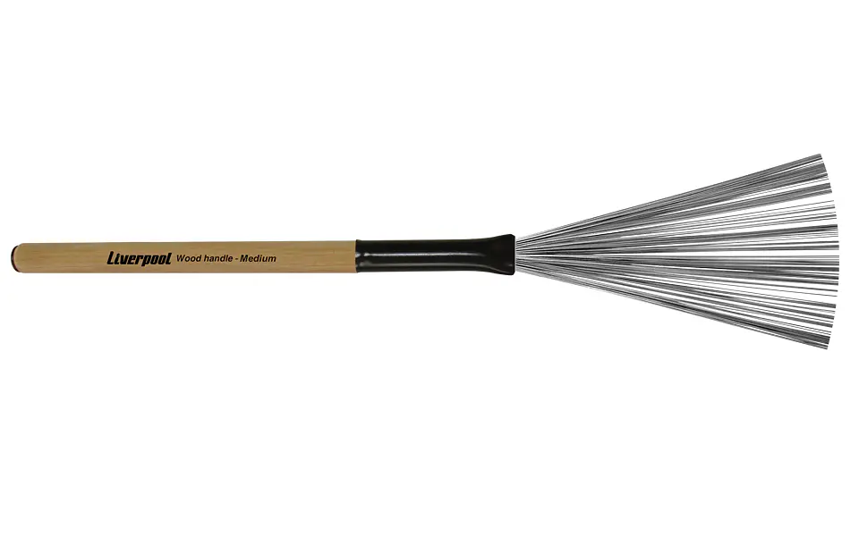 Baqueta Plumilla para Batería Liverpool Mediano Mango Madera VA-186 2