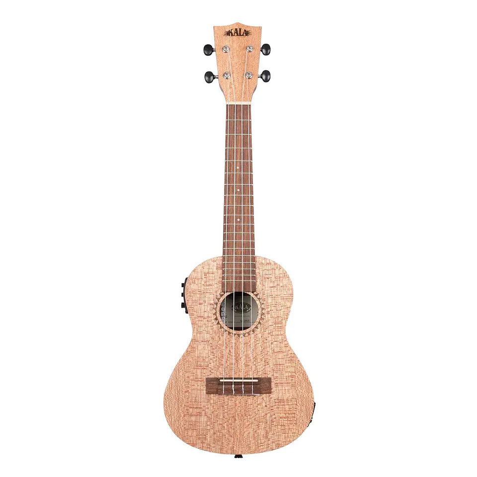 Ukelele Kala Concierto Eq Burled Meranti Ka-20Ce 1