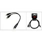 Cable Y Rca Jack-2Xrca Plug 0.15M Ye-354-0.15M - Miniatura 1