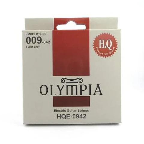 Set Guitarra eléctrica Super-Light 9-42 HQE-0942 Olympia
