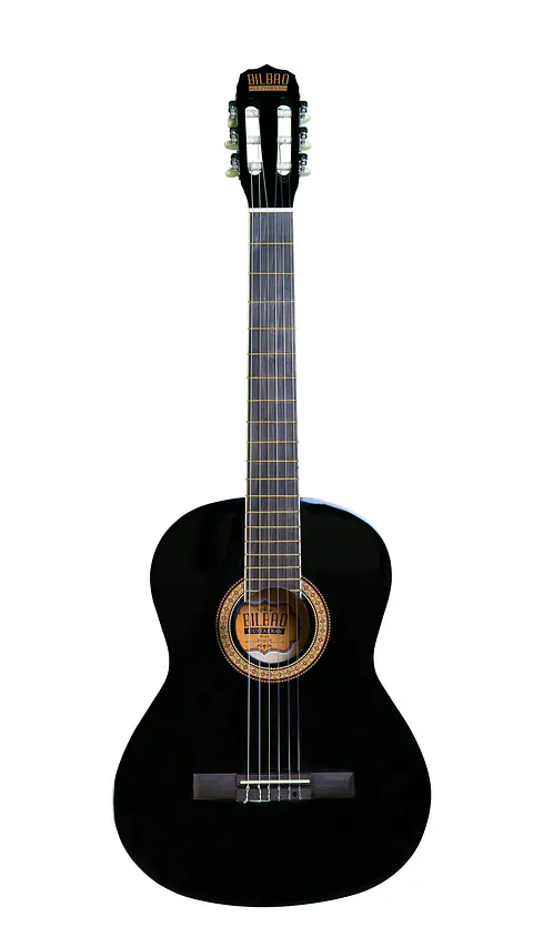 Guitarra Clásica Bilbao BIL-44-BK + Funda