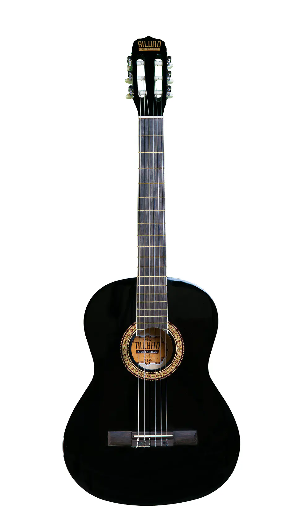 Guitarra Clásica Bilbao BIL-44-BK + Funda 2