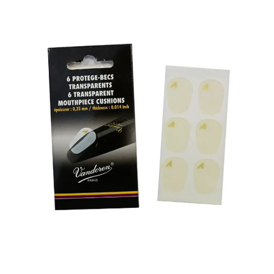 Set de parche transparente 0,35mm (6 uds) VMC6+ Vandoren 1