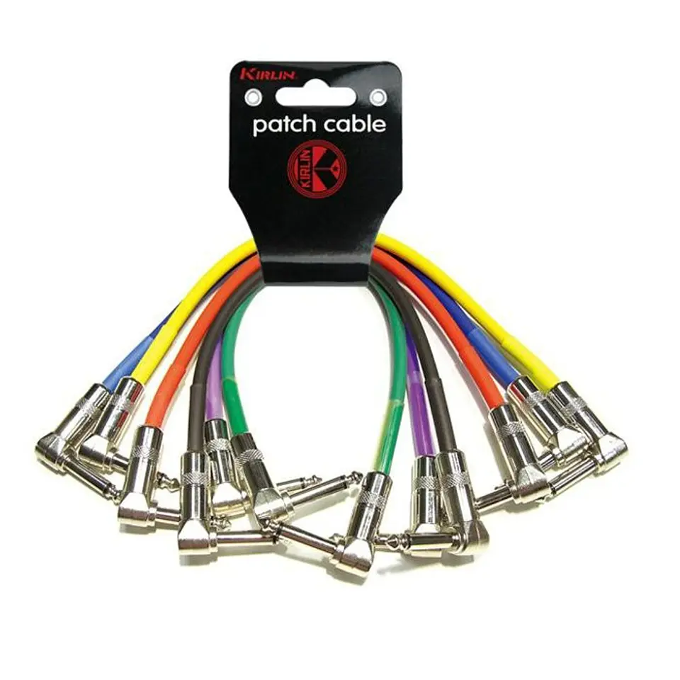 Pack 6 Cables Plug-Plug Angulo Colores 0.3 Mts Ipv6-243 2