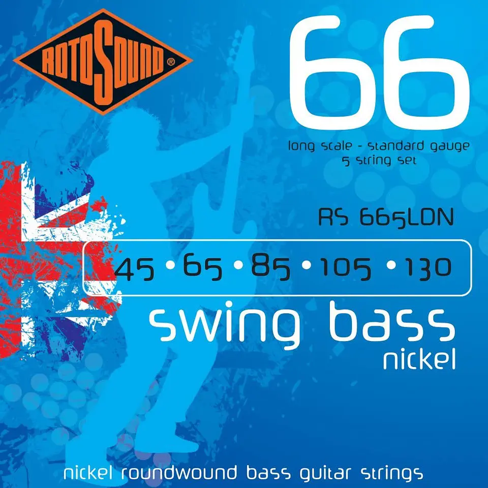 Set Bajo Eléctrico Nickel Swing 5 Set 45-130 Rs665Ldn 1