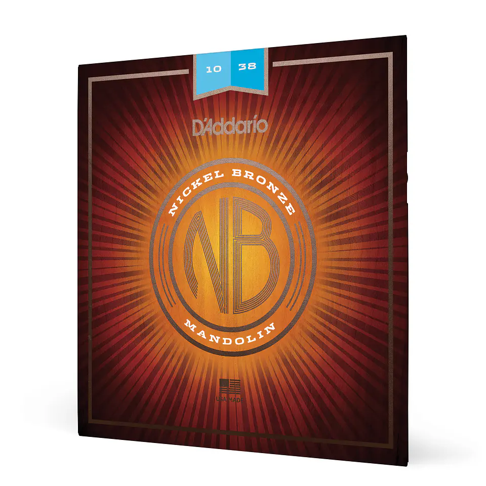 Set de cuerdas Mandolína Bronze 10-38 NBM1038 Daddario 1