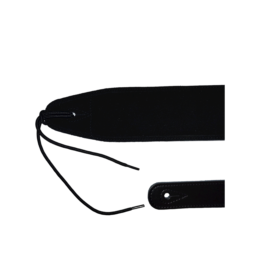 Correa para Guitarra-Bajo Allegro de Cuero ALL-PGPA-BK1147