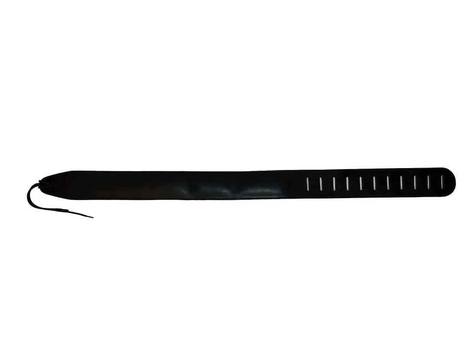 Correa para Guitarra-Bajo Allegro de Cuero ALL-PGPA-BK1147 4