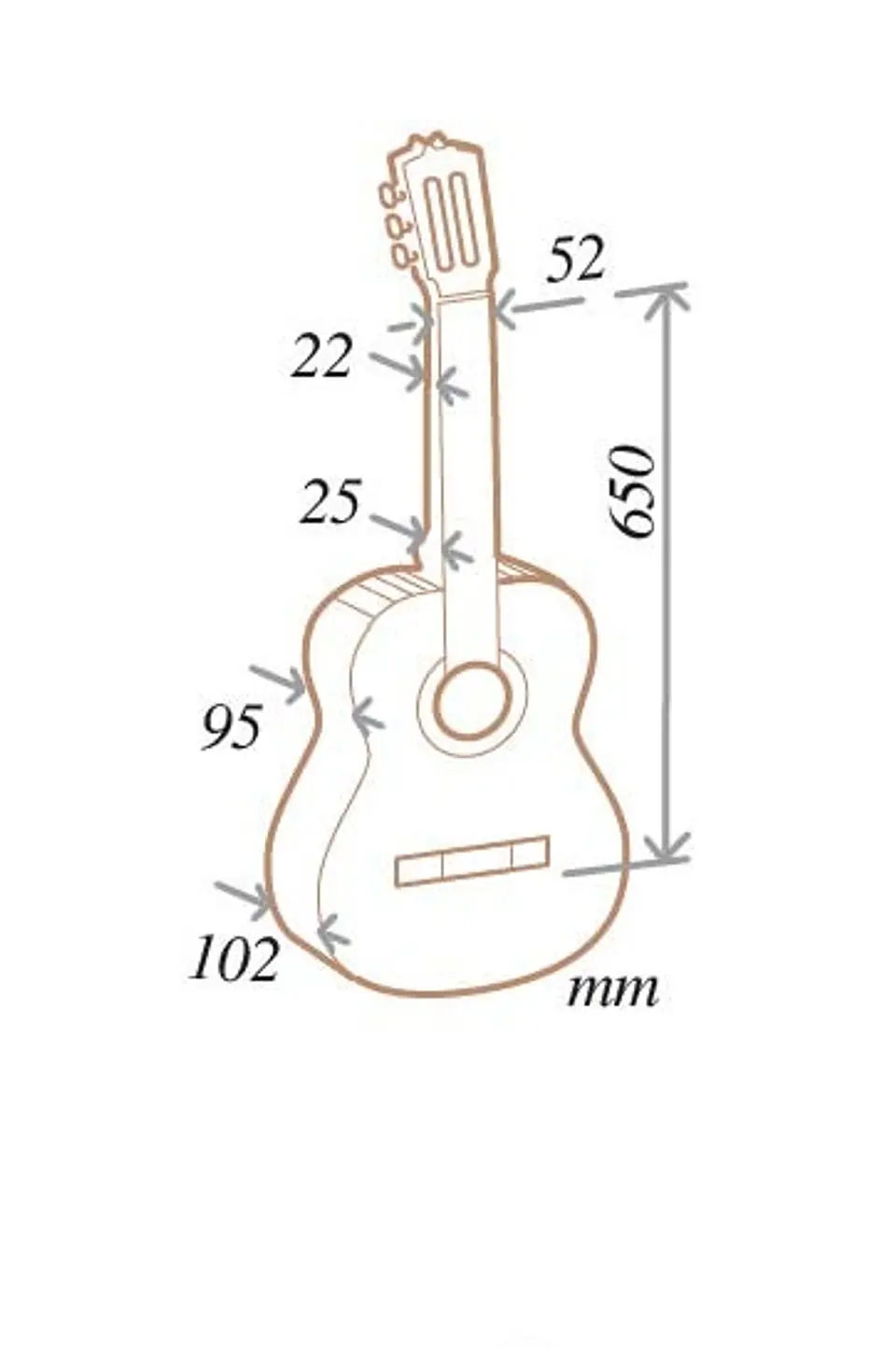 Guitarra Clásica Almansa CEDRO/ABETO 402 2
