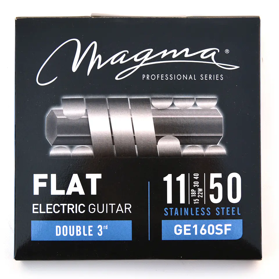 Set Cuerdas Guitarra Eléctrica  Flat GE160SF Magma 1