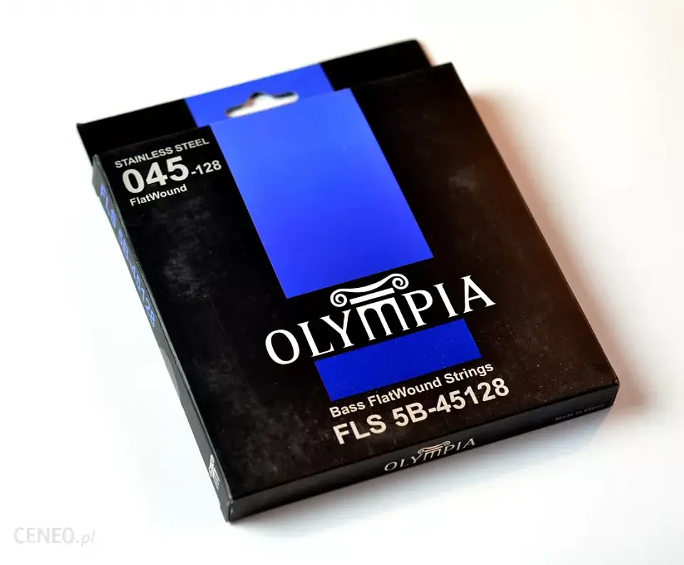 Set de 5 Cuerdas Bajo Eléctrico Olympia 45-128 FLS 5B-45128 1