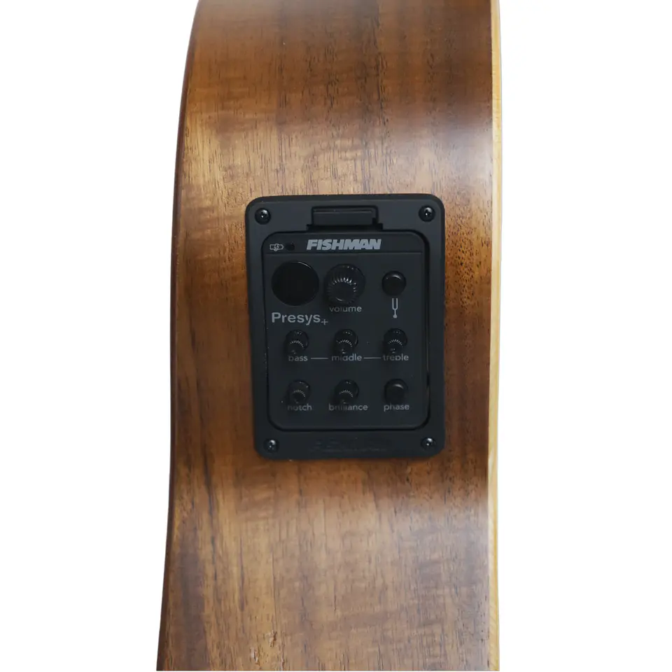 Guitarra Travel Mahori Solid Koa MahN-3603Eq + Funda 4