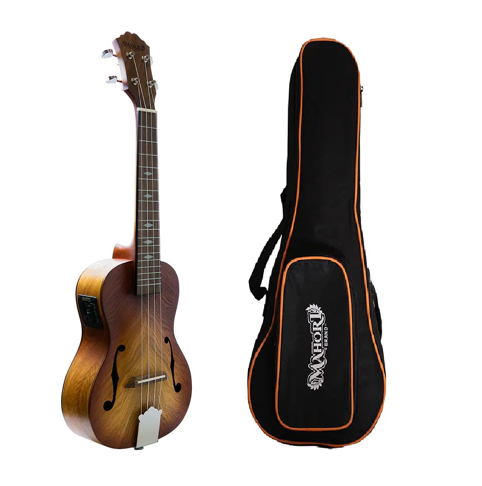 Ukelele Mahori Concierto Electroacústica+Funda Mh-30Eq-C 1