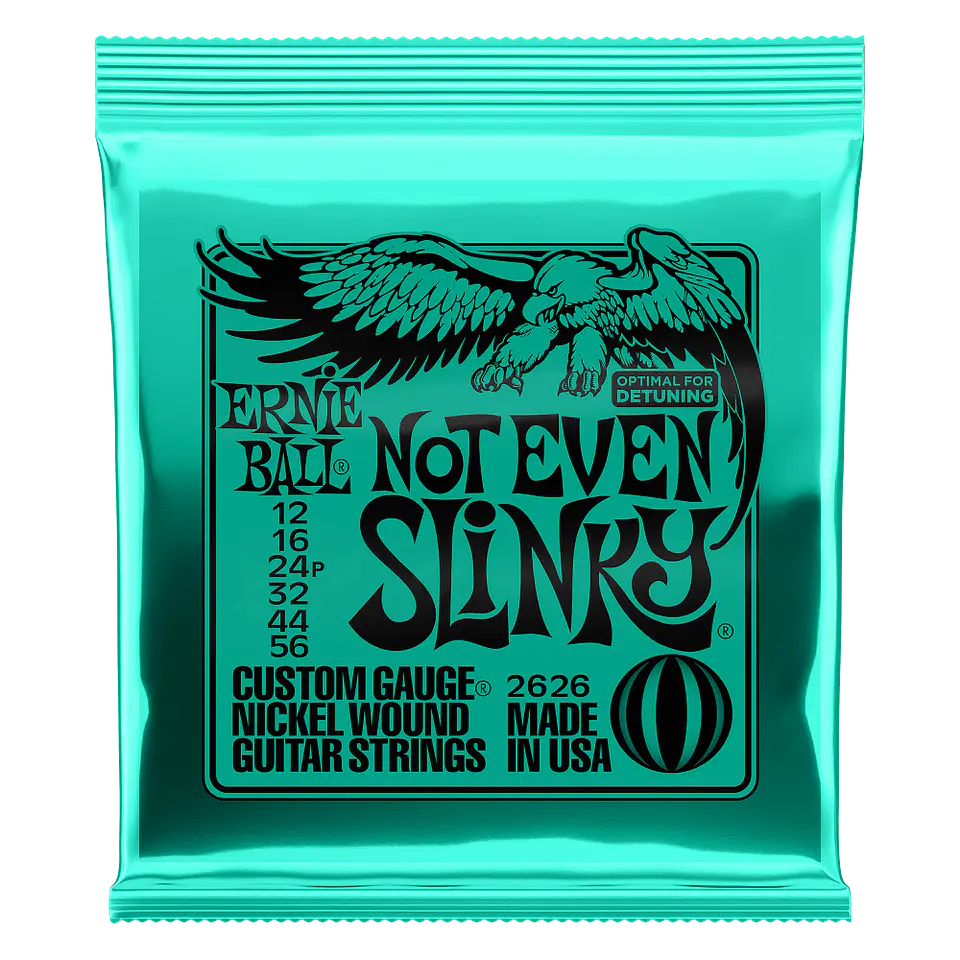 Cuerdas Guitarra Eléctrica Not Even Slinky Ernie Ball 12-56 2626 1