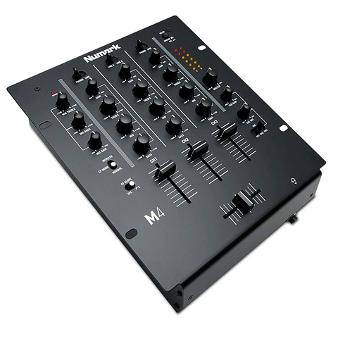 Mezclador Scratch De 3 Canales Para Djs M4 Black - Numark