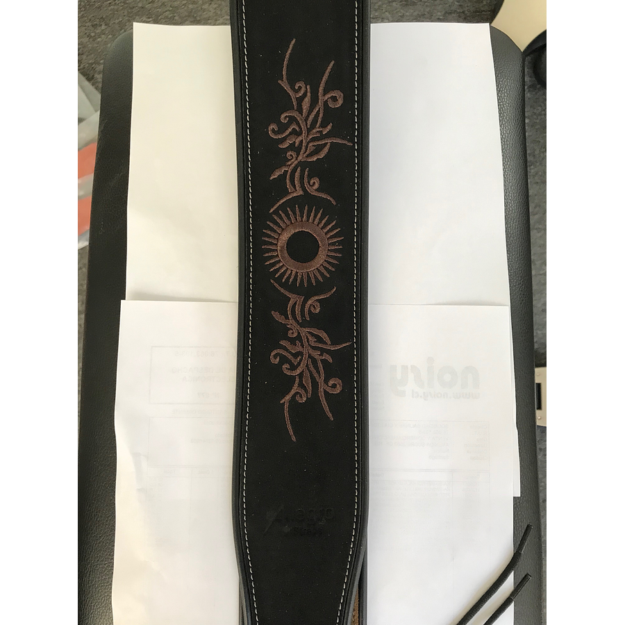 Correa Para Guitarra O Bajo Allegro Cuero EM ALL-LGST-34