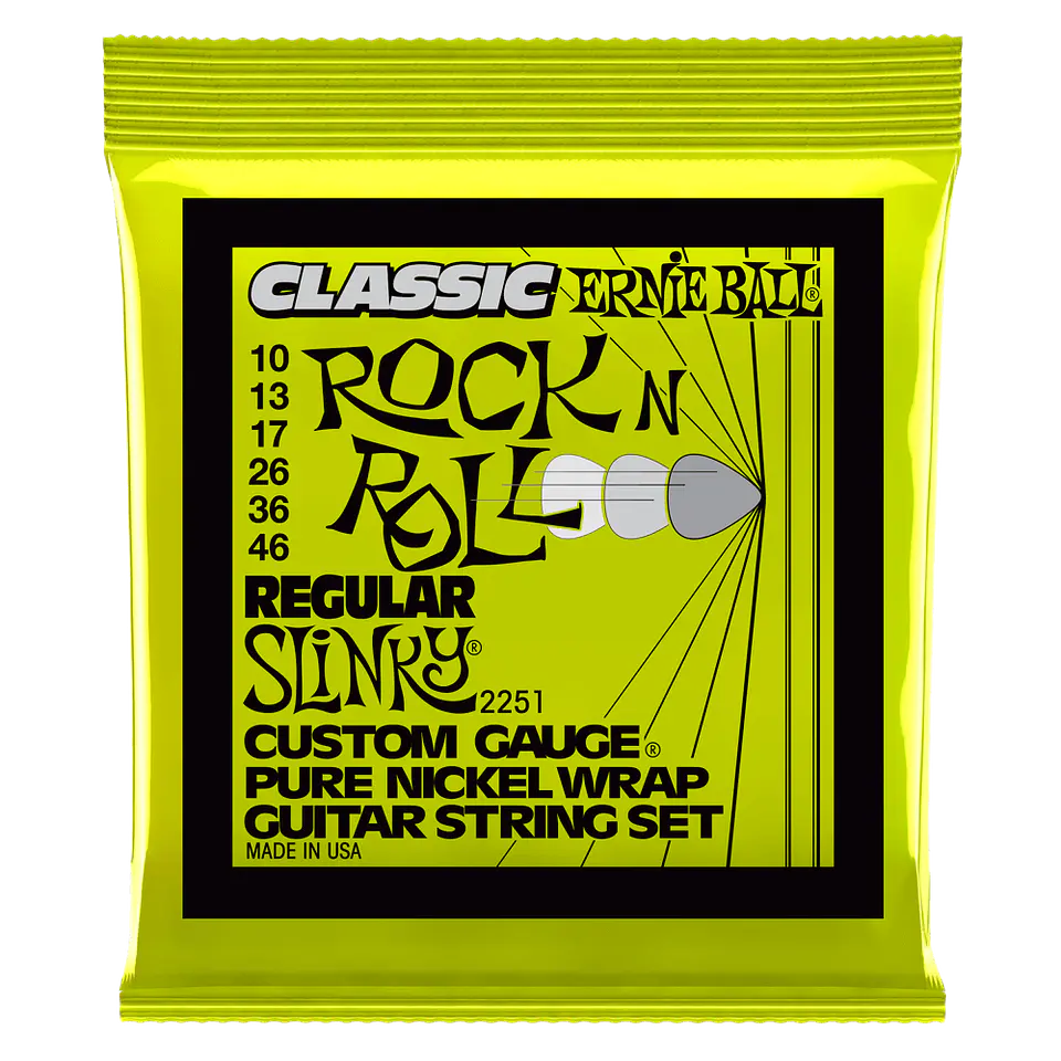 Set de cuerdas Ernie Ball Regular Slinky Nickel 10 - 46 1