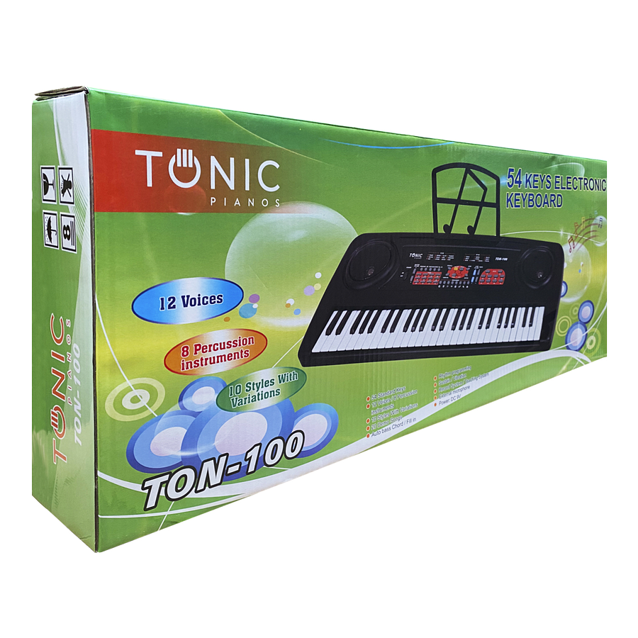 Teclado Estándar De 54 Teclas Ton-100 Open Box