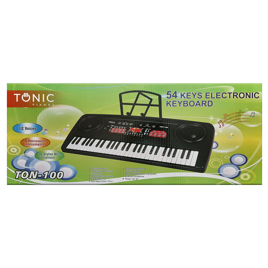 Teclado Estándar De 54 Teclas Ton-100 Open Box