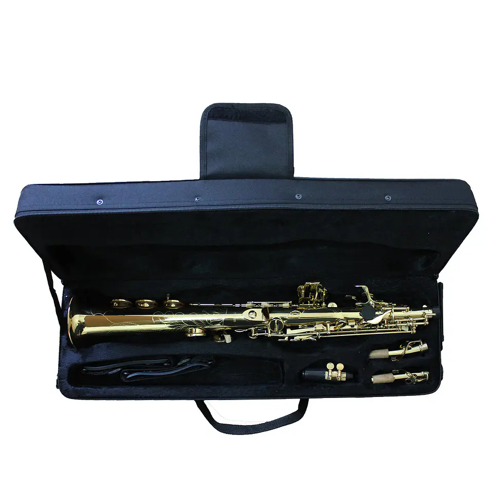 Saxo Soprano Allegro Dorado All6433L 4