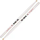 Baquetas Vic Firth 5A American Classic Blanco Punta de Madera - Miniatura 3