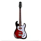 Guitarra Eléctrica Danelectro Red Sparkle Burst 63Dano - Miniatura 1