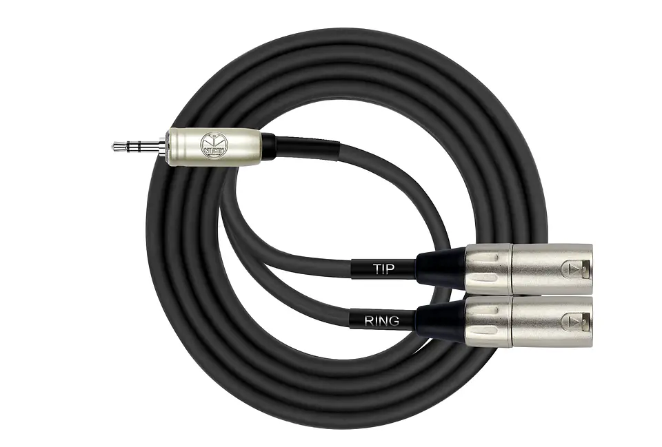 Cable Y Miniplug-2Xlr Macho 1.5M Y-370Pr-1.5 1