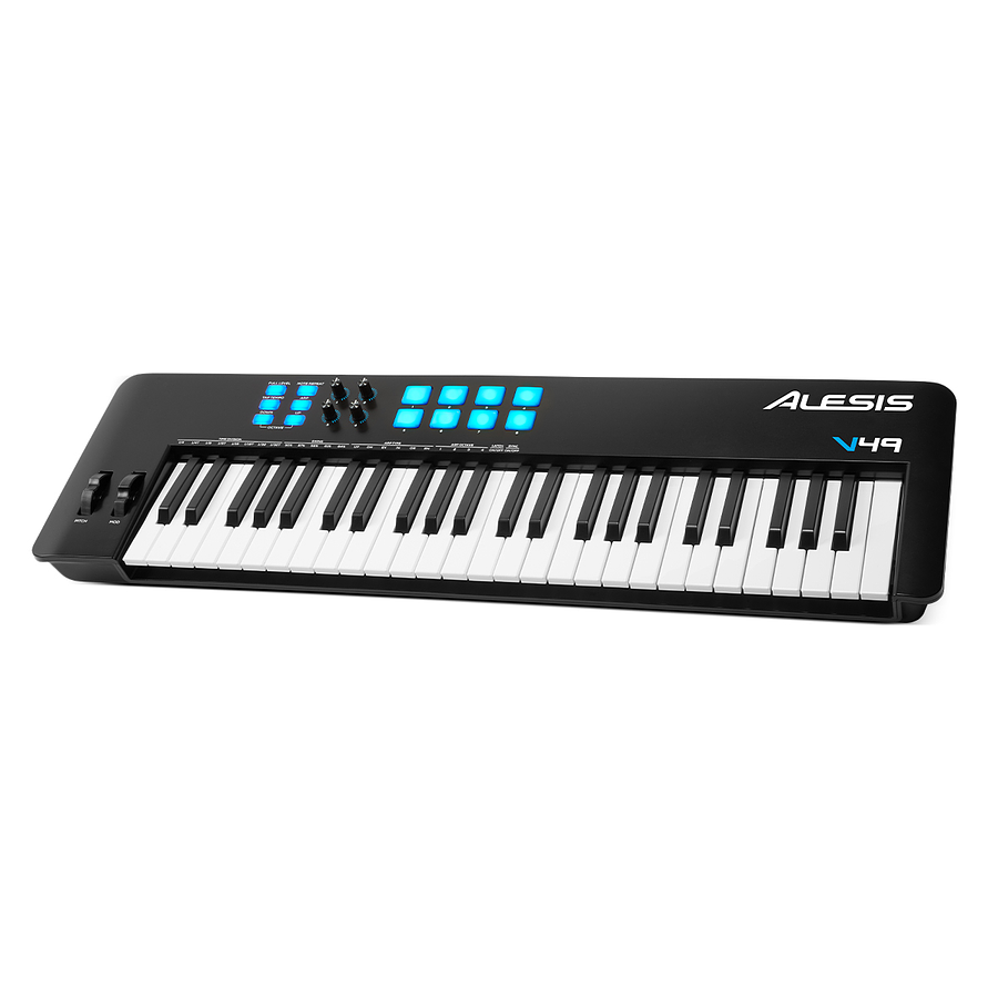 Controlador Midi 49 Teclas V49 MKII Alesis