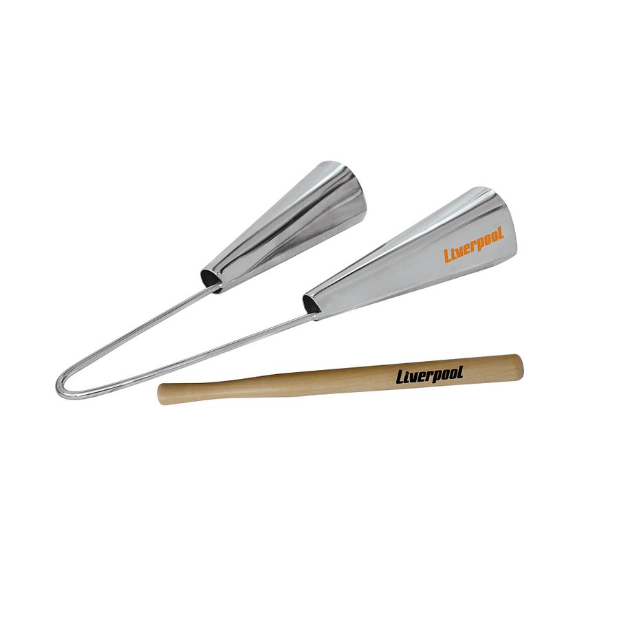 Agogó Liverpool Doble Grande Cromado AG-DGC