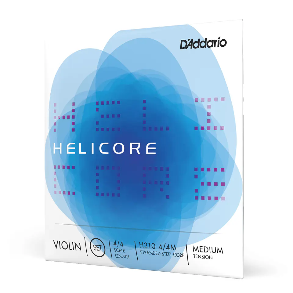 Set de cuerdas Violín 4/4 Helicore Med H310 4/4M Daddario 1