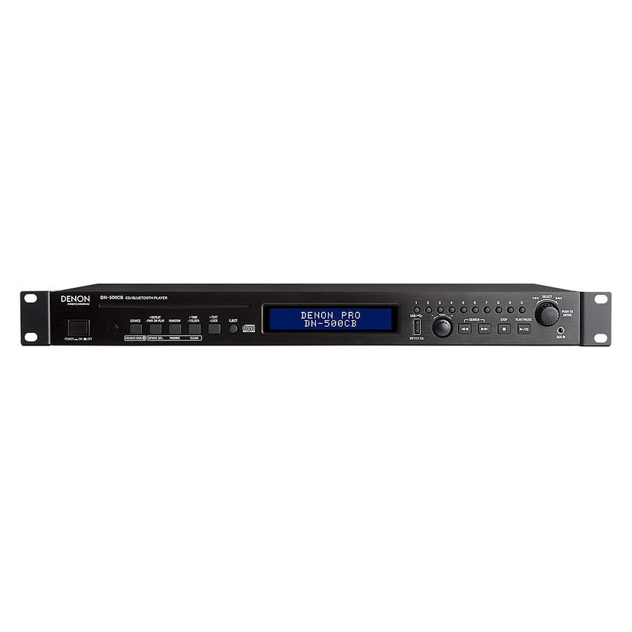 Cd/Media Player W/Bt/Usb/Aux Inputs-Rs-232C Dn-500Cb - Denon