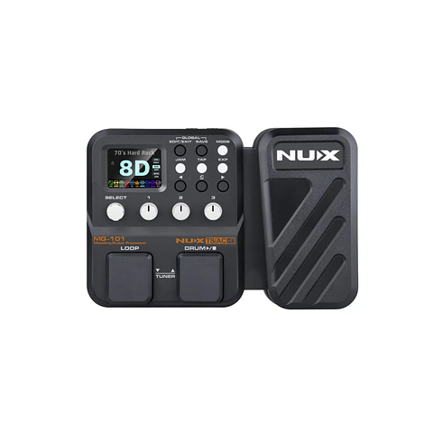 Pedal Multiefecto Para Guitarra MG-101 NUX