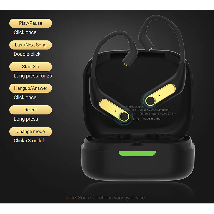 Adaptado r BT HD AZ15 KZ