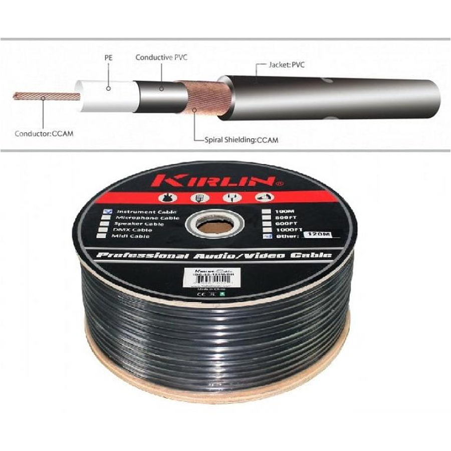 Rollo Cable Instrumento Kirlin Ibc-20R (100 Mts)