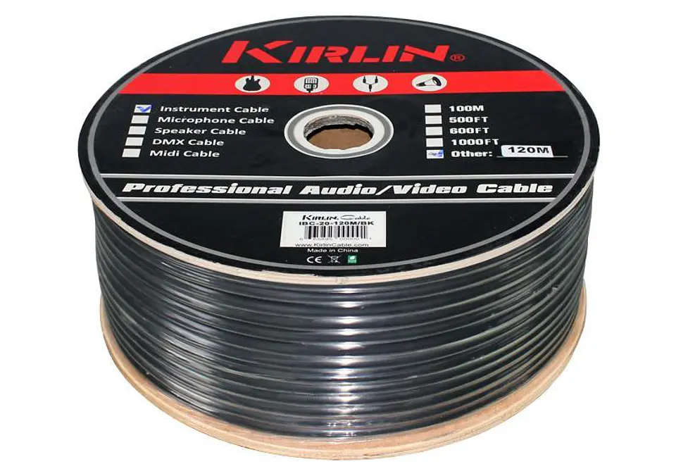 Rollo Cable Instrumento Kirlin Ibc-20R (100 Mts) 3