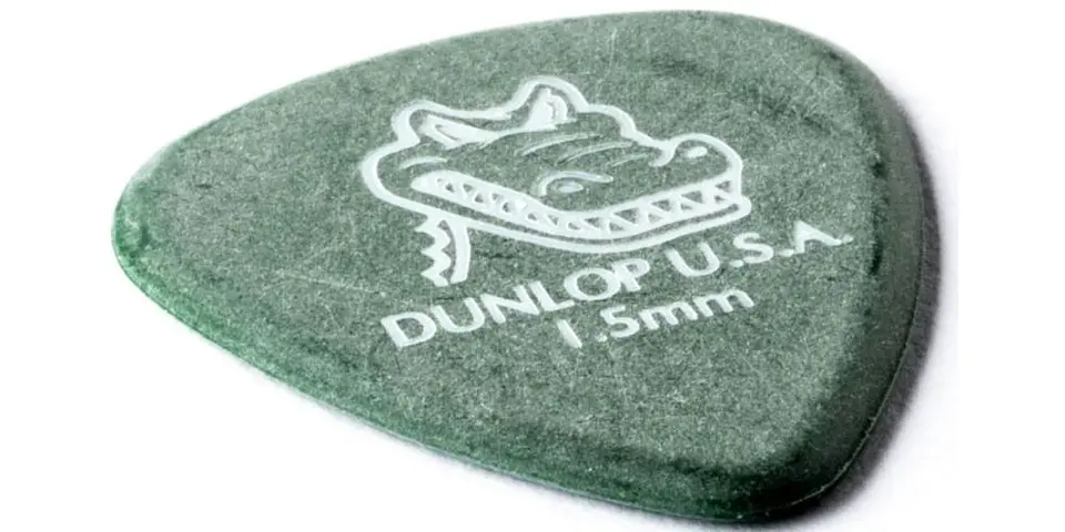 Set Uñetas Dunlop Gator Grip Verde 1.5mm DUNL417P1.50 2