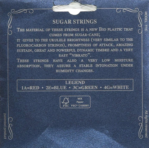 Set Aquila Para Ukelele Tenor Sugar 154U