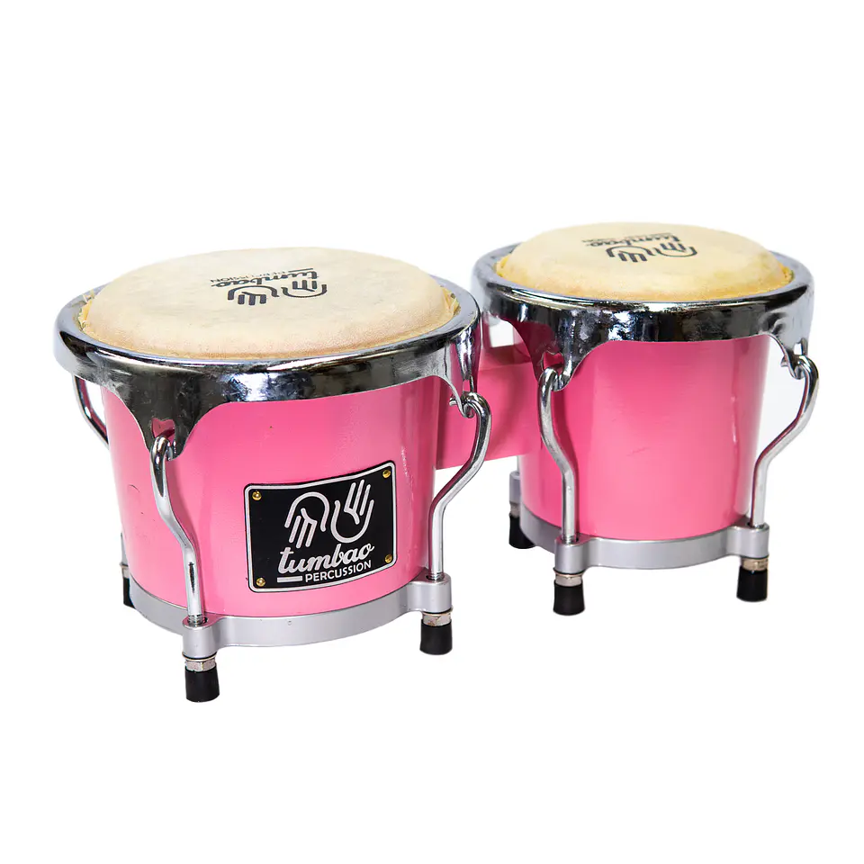 Bongo Kid Tumbao 4''+ 5'' Rosado Tp1203 Open Box 3