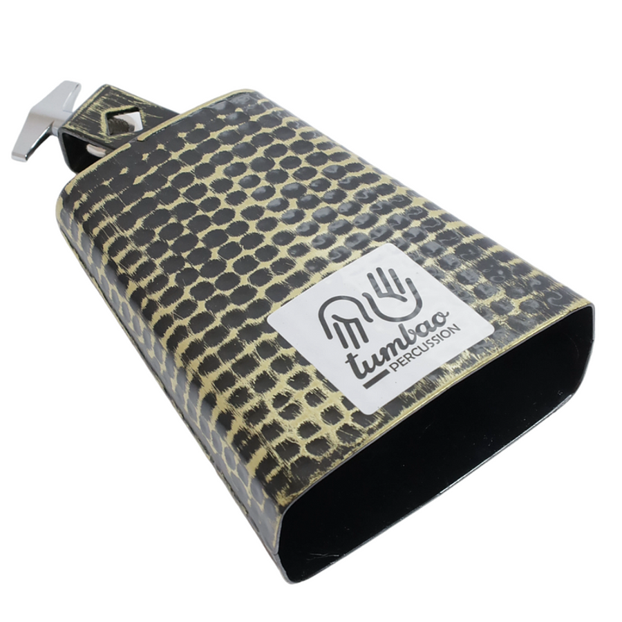 Cencerro 5X8'' Acero Anodizado Tumbao