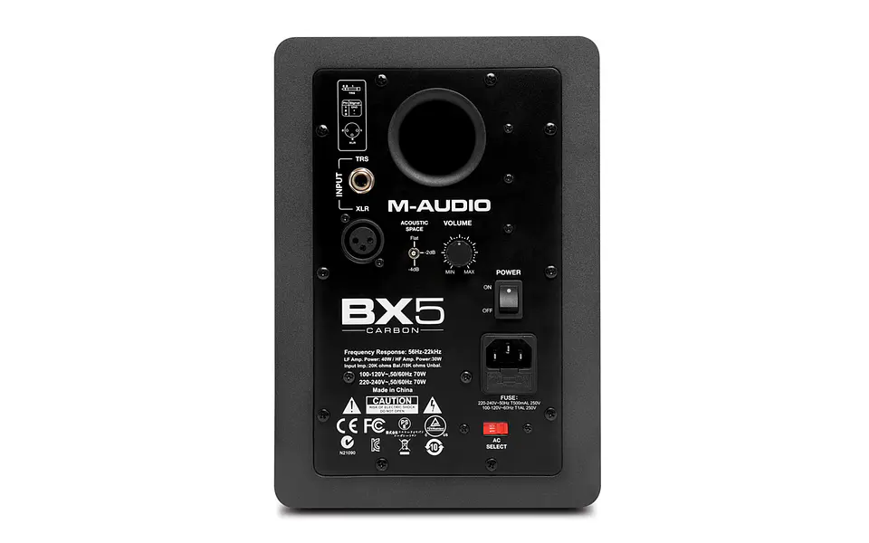 Monitor De Estudio 5'' BX5 Graphite M-Audio 3