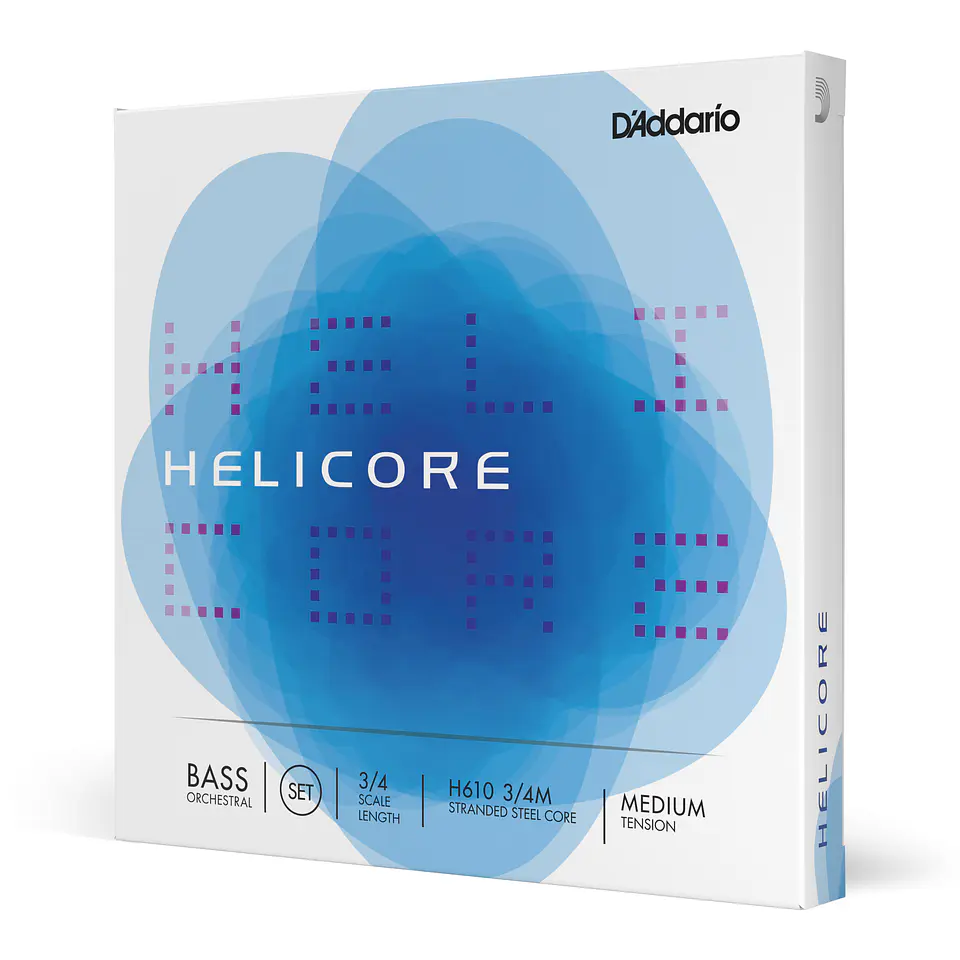 Set de cuedas Contrabajo 3/4 Med Helic H610 3/4M Daddario 1
