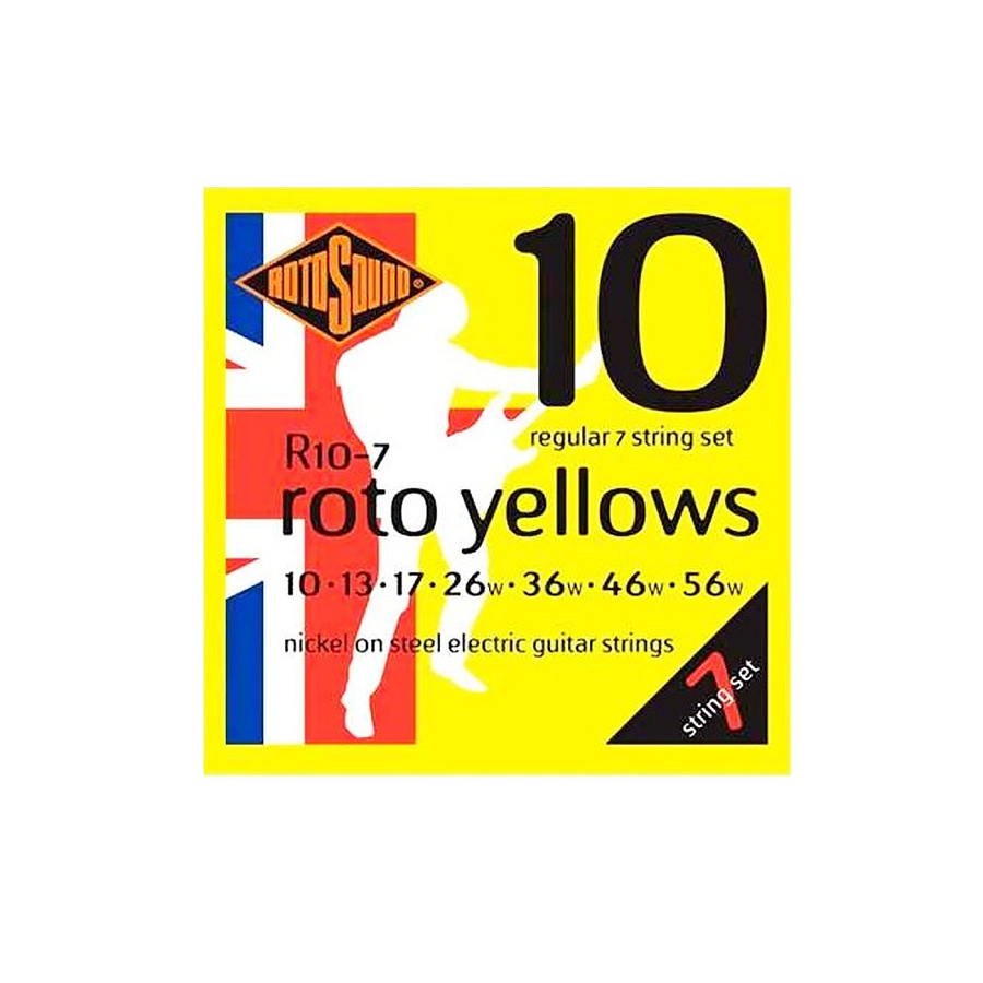 Cuerdas guitarra eléctrica 7 Cuerdas R10-7