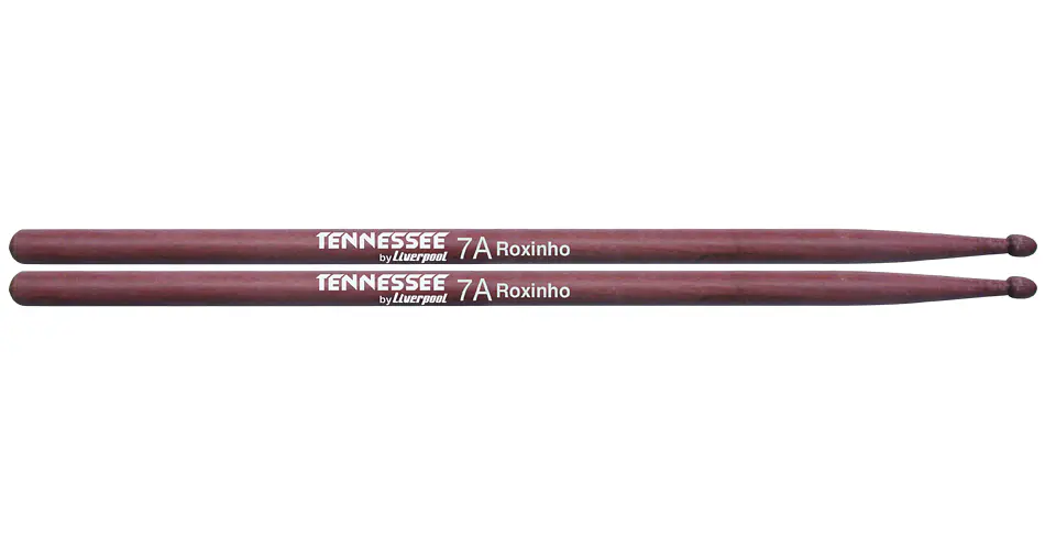 Baquetas Liverpool Tennessee Roxinho 7A punta Madera TN-ROX-7AM 2