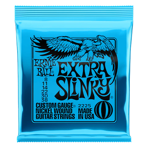 Set de cuerdas Ernie Ball Extra Slinky 8 – 38